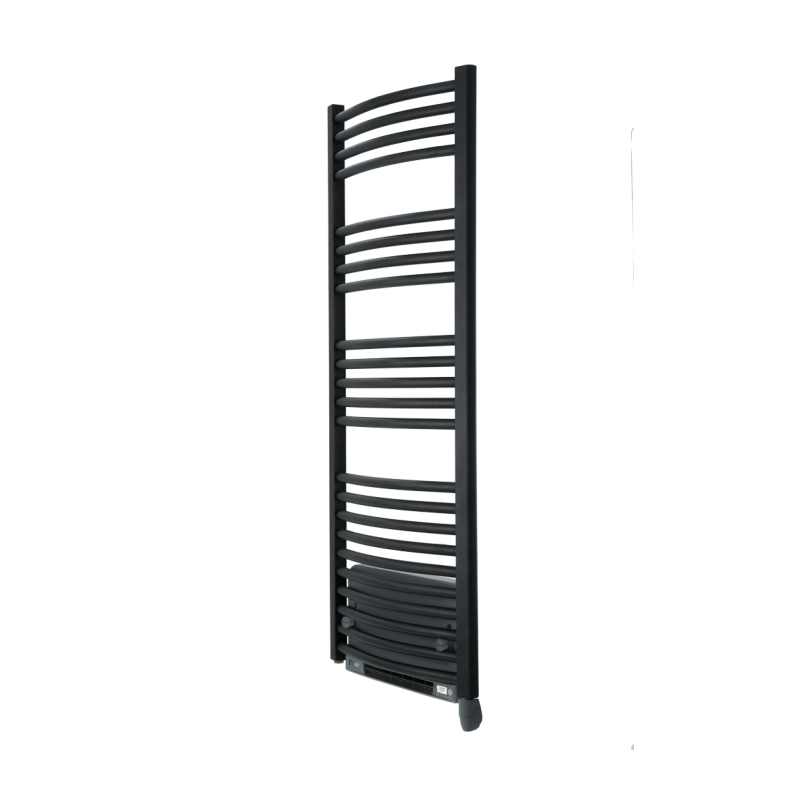 Sèche-serviettes électrique soufflant connecté Anthracite - RADIATEC
